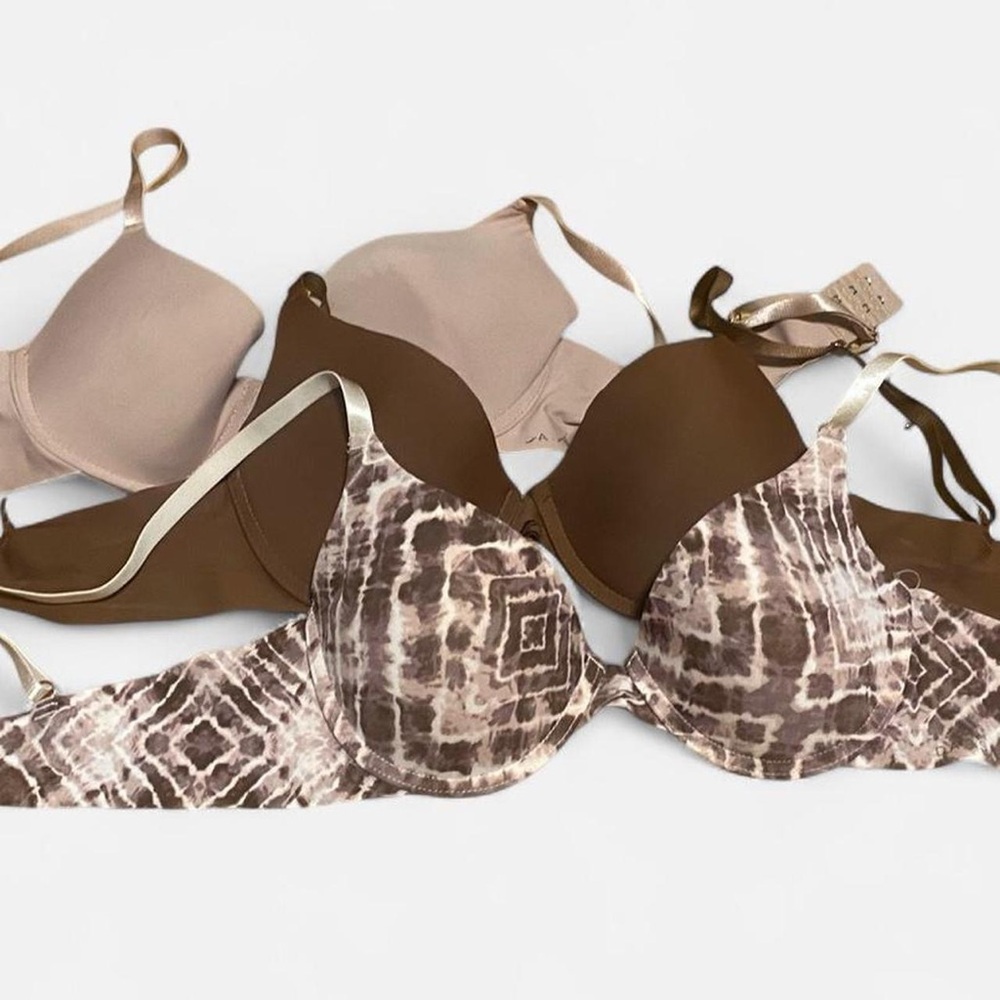Danskin Brown and Tan Bra Collection
